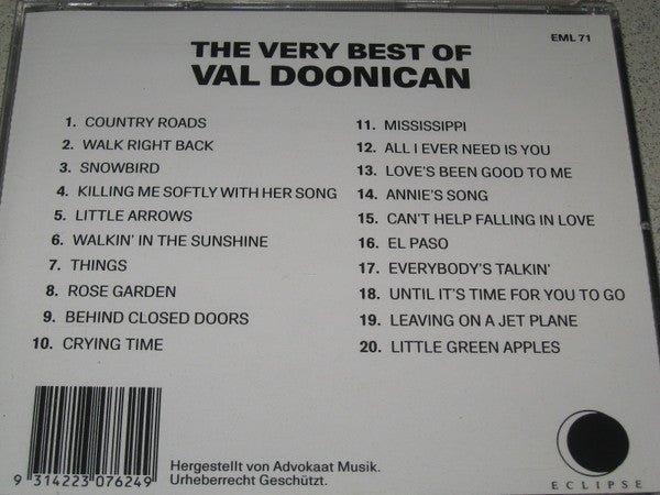 Val Doonican : The Very Best Of Val Doonican  (CD, Comp)