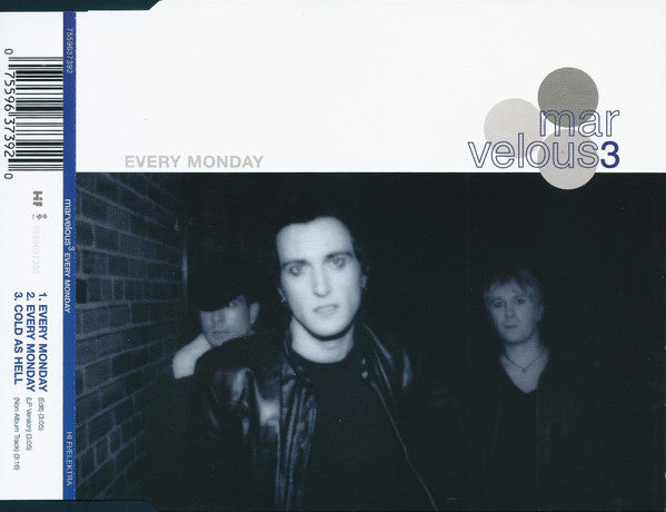 Marvelous 3 : Every Monday (CD, Single)