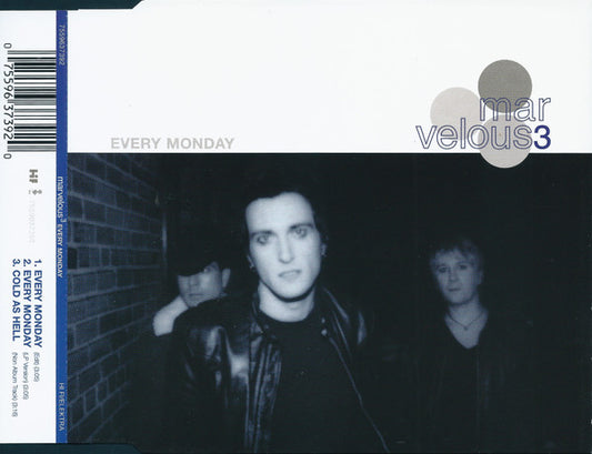 Marvelous 3 : Every Monday (CD, Single)