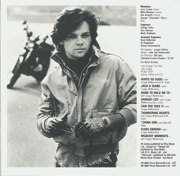 John Cougar Mellencamp : American Fool (CD, Album, RE)