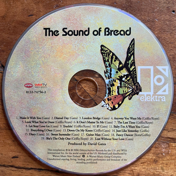 Bread : The Sound Of Bread - Their 20 Finest Songs (CD, Comp, RE)