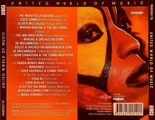 Various : United World Of Music - Africa (CD, Comp)