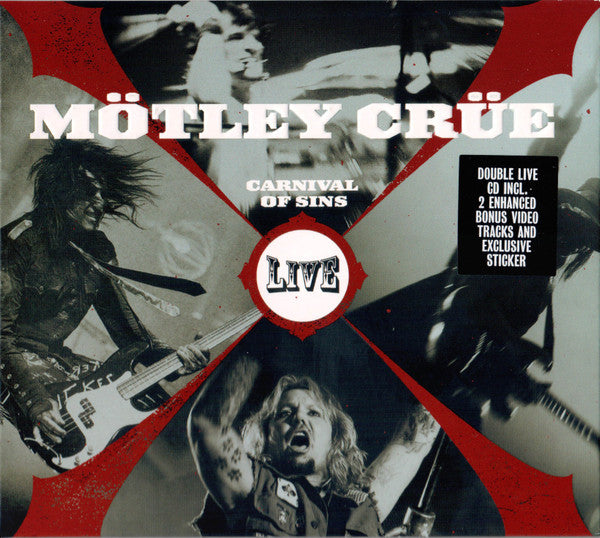 Mötley Crüe : Carnival Of Sins Live (2xCD, Album, Enh)
