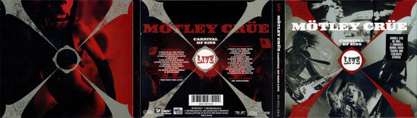 Mötley Crüe : Carnival Of Sins Live (2xCD, Album, Enh)