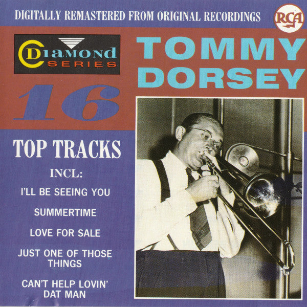 Tommy Dorsey : 16 Top Tracks (CD, Comp, Mono, RM)
