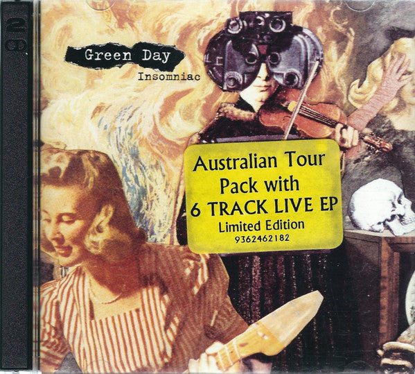 Green Day : Insomniac (CD, Album + CD, EP + Ltd, Aus)
