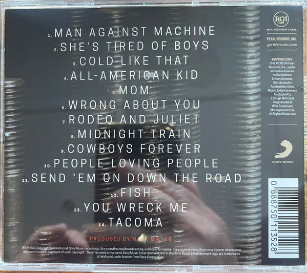 Garth Brooks : Man Against Machine (CD, Album)