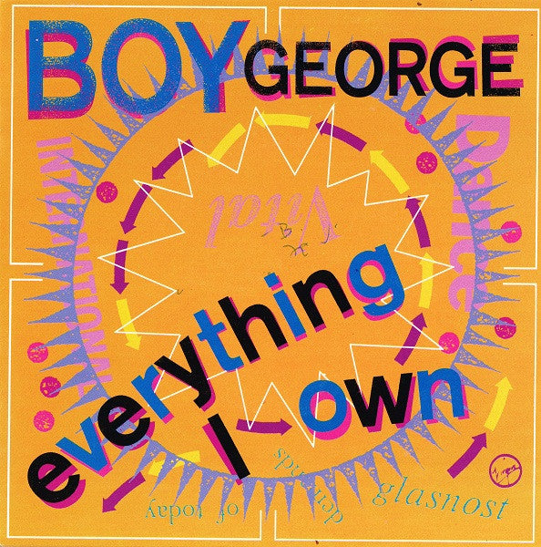 Boy George : Everything I Own (7", Single)