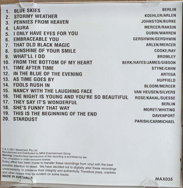 Frank Sinatra : On The Sentimental Side (CD, Comp)