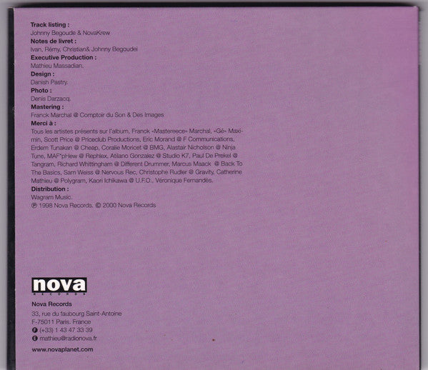 Various : Nova Grooves #01 (CD, Comp, Dig)