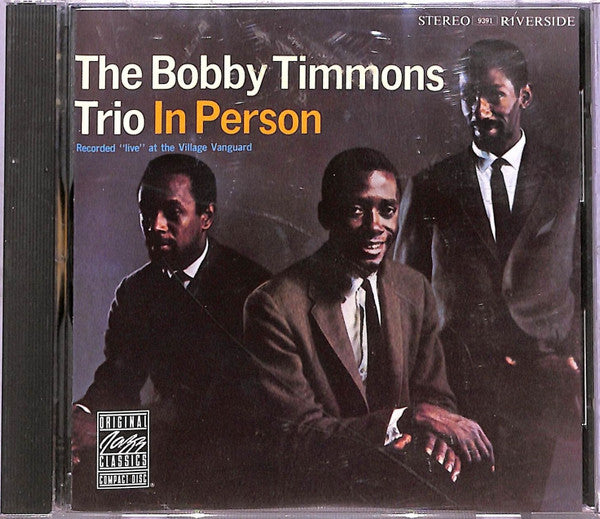 The Bobby Timmons Trio : In Person (CD, Album, RE)
