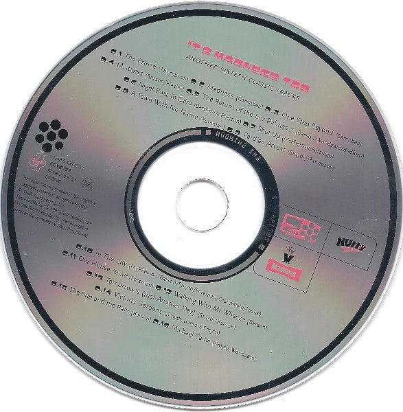 Madness : It's... Madness Too: Another 16 Classic Tracks (CD, Comp, RE, RP)