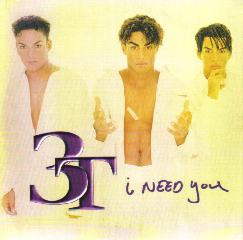 3T : I Need You (CD, Single, Car)