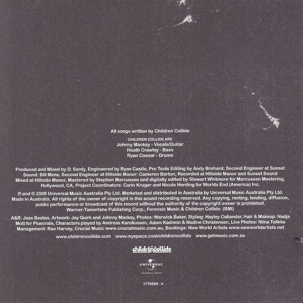 Children Collide : The Long Now (CD, Album, Enh, Col)