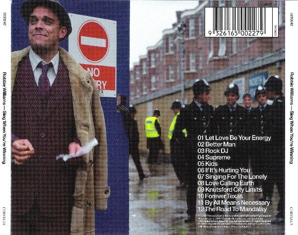 Robbie Williams : Sing When You're Winning (CD, Album)