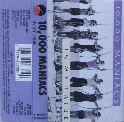 10,000 Maniacs : In My Tribe (Cass, Album, SR,)