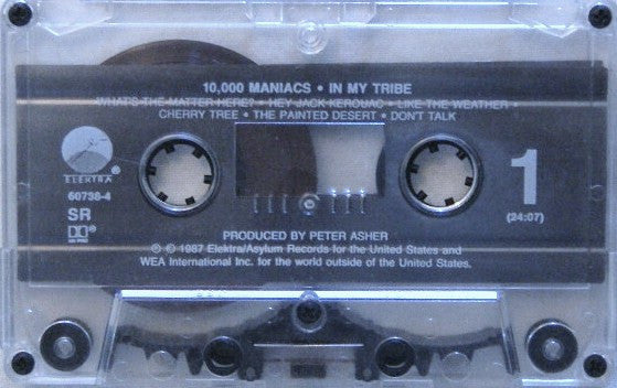 10,000 Maniacs : In My Tribe (Cass, Album, SR,)