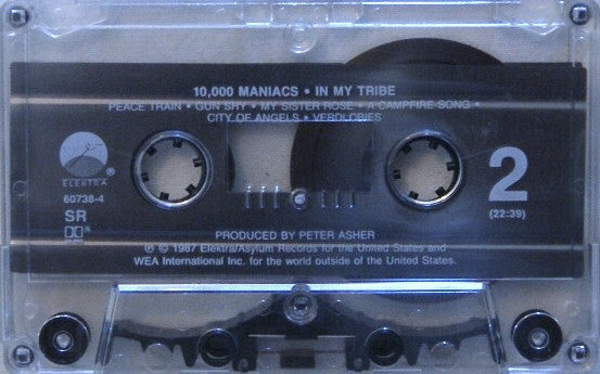 10,000 Maniacs : In My Tribe (Cass, Album, SR,)