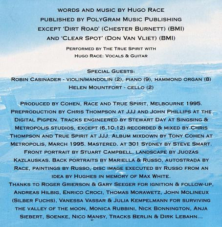 Hugo Race And The True Spirit* : Valley Of Light (CD, Album)