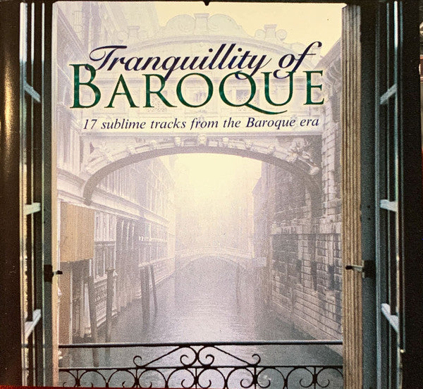 Various : Tranquility Of Baroque (CD, Album, Comp)