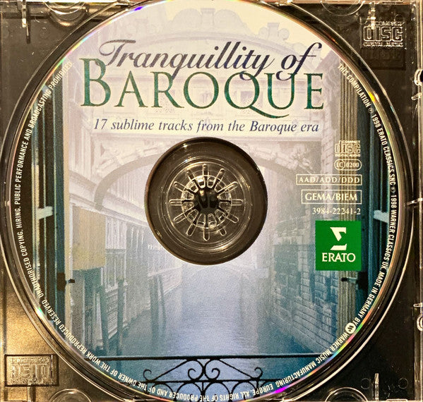 Various : Tranquility Of Baroque (CD, Album, Comp)