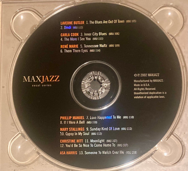 Various : The Vocal Series (CD, Promo)