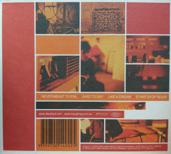 Alex Lloyd : Never Meant To Fail (CD, Maxi)