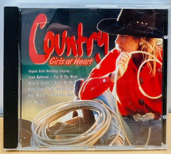 Various : Country Girls At Heart  (CD, Comp)