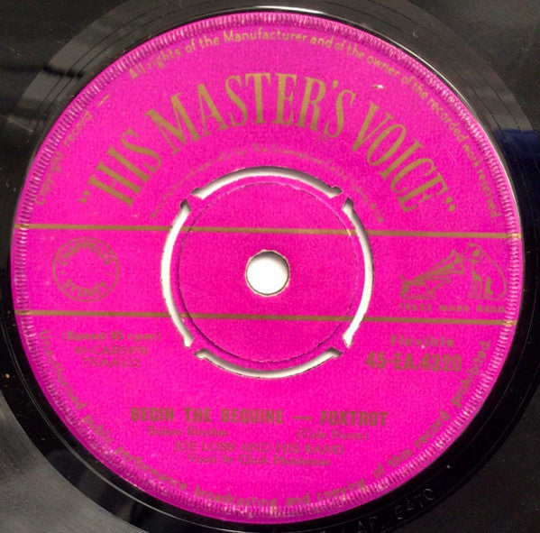 Joe Loss And His Band : Begin The Beguine / Starlight Serenade (7")