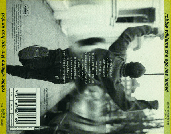 Robbie Williams : The Ego Has Landed (CD, Album, Comp)