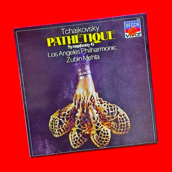 Pyotr Ilyich Tchaikovsky, Los Angeles Philharmonic Orchestra, Zubin Mehta : Symphony No. 6 'Pathétique' (LP)