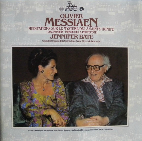 Olivier Messiaen - Jennifer Bate : Méditations Sur Le Mystère De La Sainte Trinité · L'Ascension · Messe De La Pentecôte (2xCD)