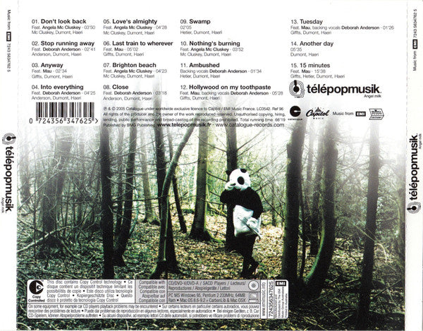 Télépopmusik : Angel Milk (CD, Album, Copy Prot.)