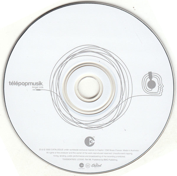 Télépopmusik : Angel Milk (CD, Album, Copy Prot.)