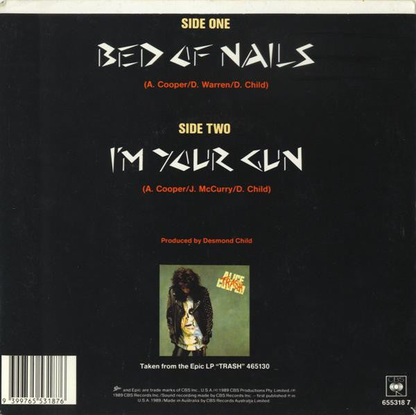 Alice Cooper (2) : Bed Of Nails (7", Single)