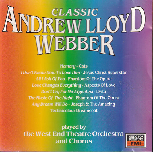 The West End Theatre Orchestra & Chorus : Classic Andrew Lloyd Webber (CD, Album)