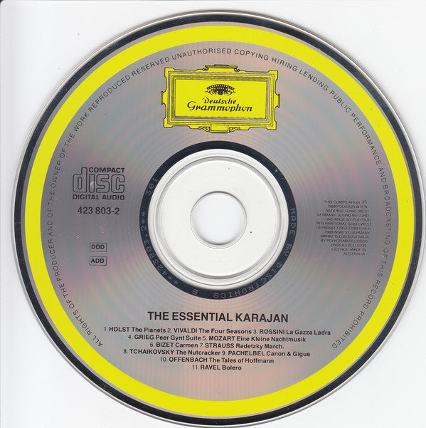 Herbert Von Karajan : The Essential Karajan (CD, Comp)