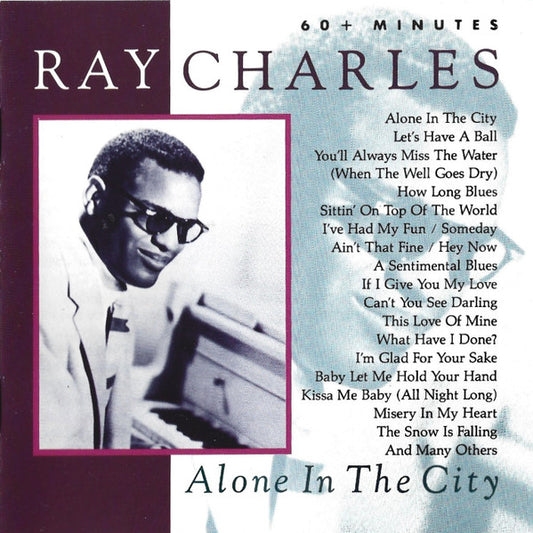 Ray Charles : Alone In The City (CD, Comp)