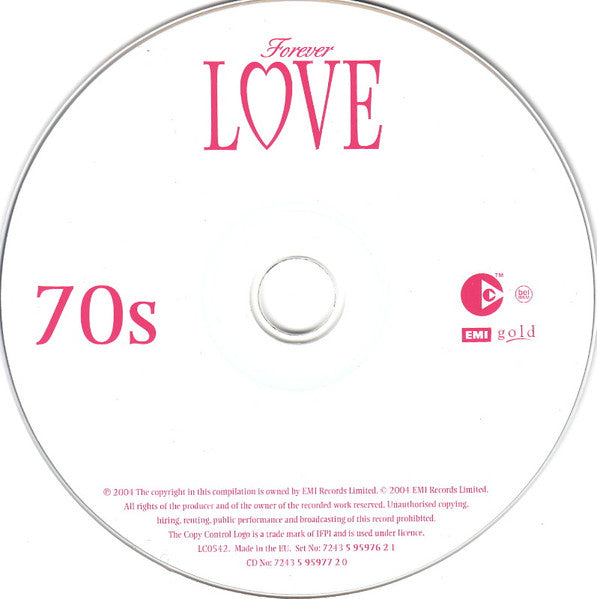 Various : Forever Love 70s (CD, Comp)