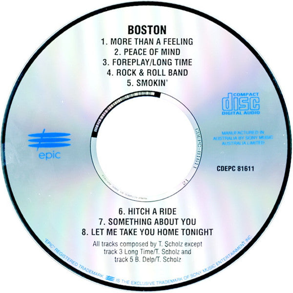 Boston : Boston (CD, Album, RE)