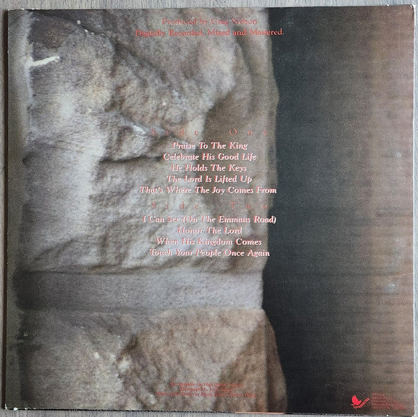 Steve Green (3) : He Holds The Keys (LP, Album, RE)