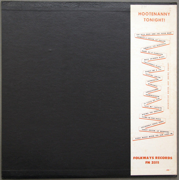 Various : Hootenanny Tonight! (LP, Comp, Mono)