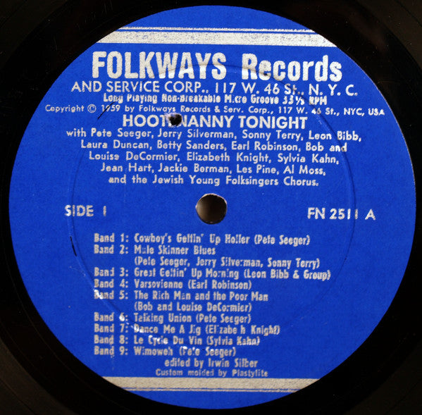 Various : Hootenanny Tonight! (LP, Comp, Mono)