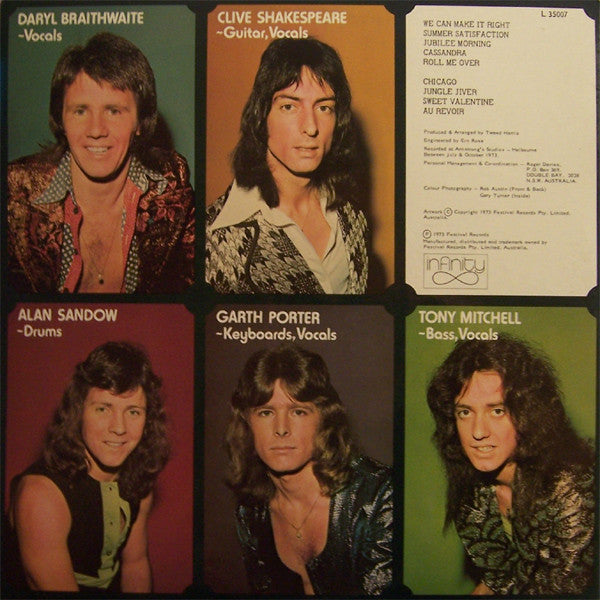 Sherbet : On With The Show (LP, Album)