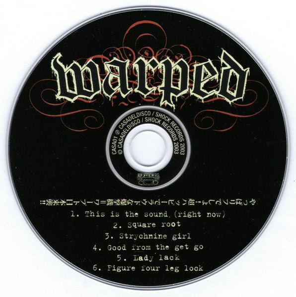 Warped : Quicker Ways To Blacker Eyes (CD, Album + CD, EP + Ltd)