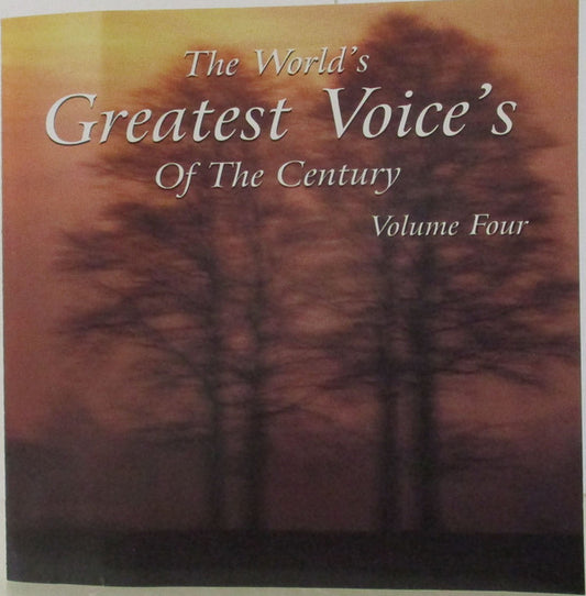 Various : The World's Greatest Voices Of The Century (CD, Album, Comp)