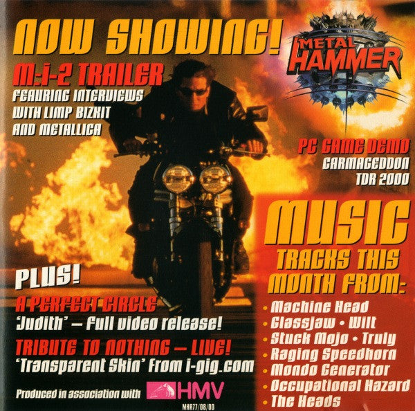 Various : Metal Hammer Issue 77 August 2000 (CD, Comp, Enh)