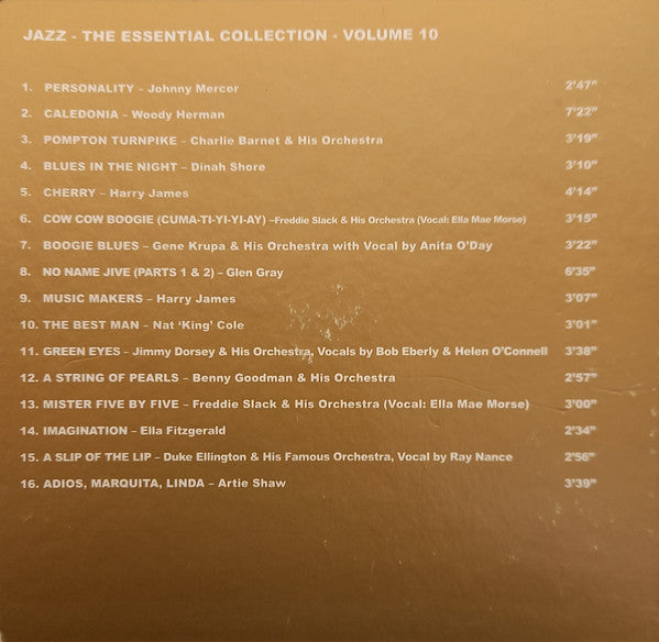 Various : Jazz-The Essential Collection-Volume 10 (CD, Comp)