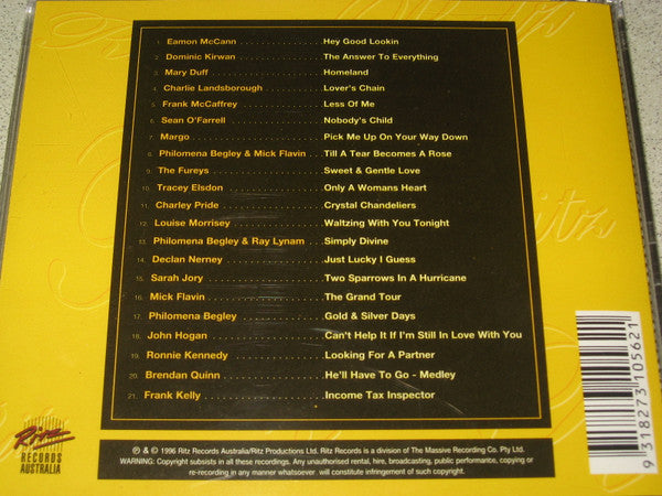 Various : Ritz Records Australia Presents  (CD, Comp, Smplr)