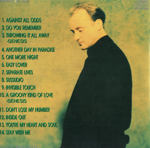 Unknown Artist : Phil Collins & Genesis The Best Show  (CD, Comp)
